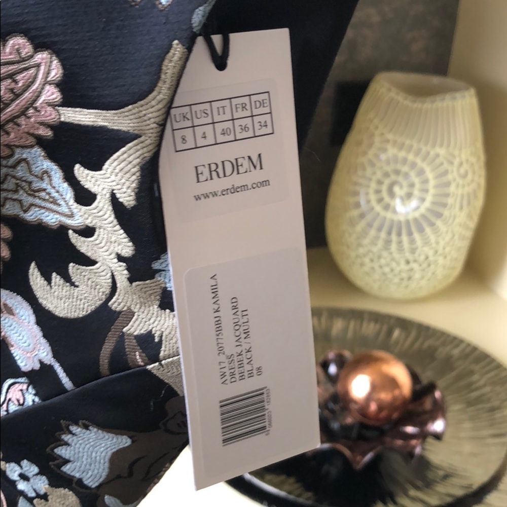 ERDEM below the knee floral dress - Picture 4 of 4